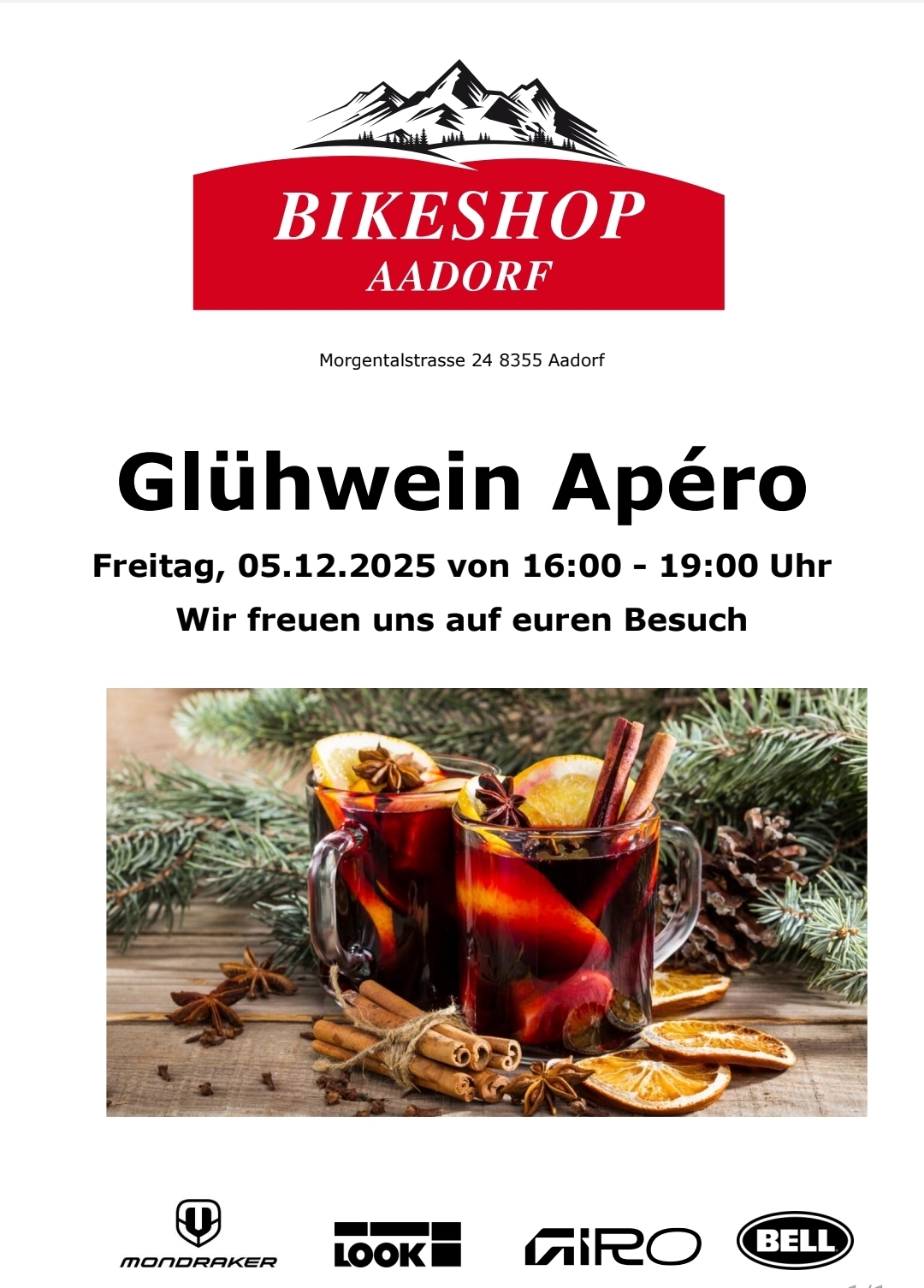 1 Glühwein, 2 Glühwein, 3 Glühlein :)